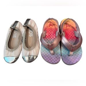 Roxy Sandals Cotton On Ballet Flats Shoes Bundle Kids Size 12
